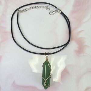 Natural Stone Pendant Necklace